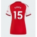 Maillot de foot Arsenal Ezri Konsa #15 Domicile vêtements Femmes 2026-27 Manches Courtes